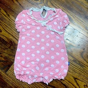 Kickee Pants girls’ romper